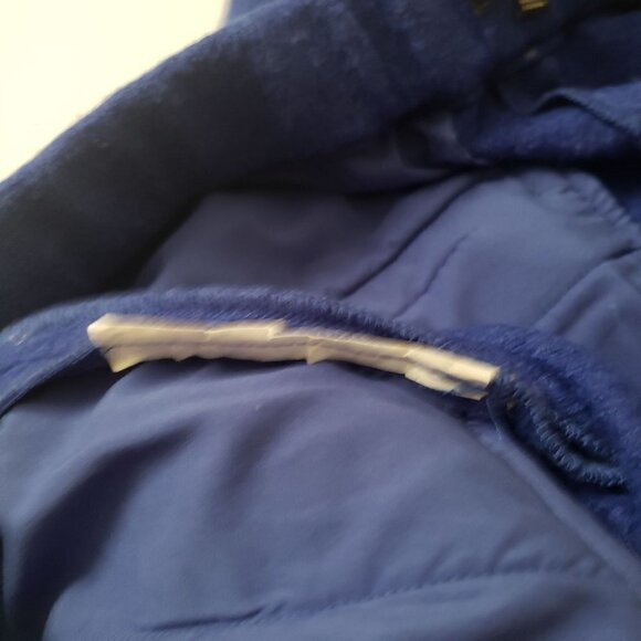 Broadway and Broome Drawstring Knit Pants Casual Flat Front Blue Womens 6 - Picture 5 of 14